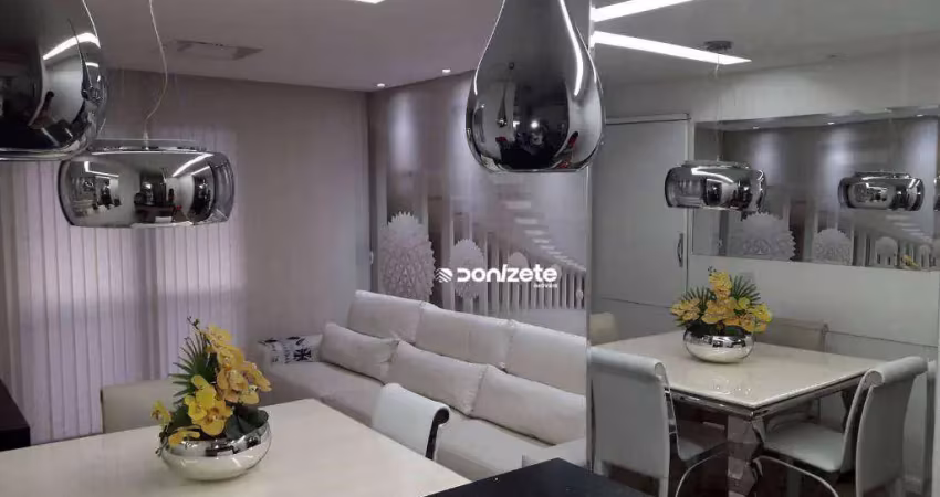 Apartamento com 2 dormitórios à venda, 55 m² por r$ 400.000,00 - vila alzira - santo andré/sp