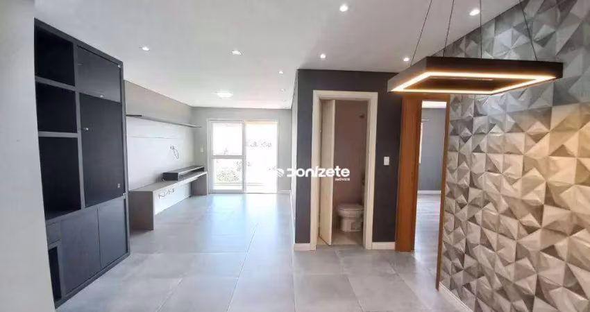 Apartamento com 3 dormitórios para alugar, 106 m² por r$ 6.970,00/mês - jardim - santo andré/sp