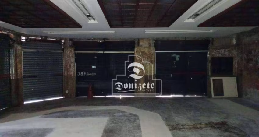 Salão para alugar, 360 m² por R$ 31.260,08/mês - Jardim - Santo André/SP