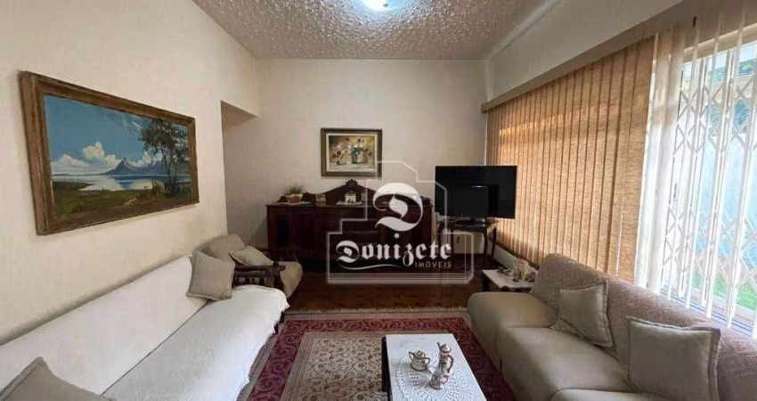 Casa com 3 dormitórios, 238 m² - venda por R$ 1.970.000,00 ou aluguel por R$ 12.124,82/mês - Vila Assunção - Santo André/SP