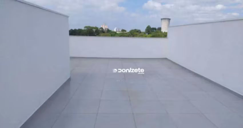 Cobertura com 2 dormitórios à venda, 120 m² por r$ 489.999,91 - vila guiomar - santo andré/sp