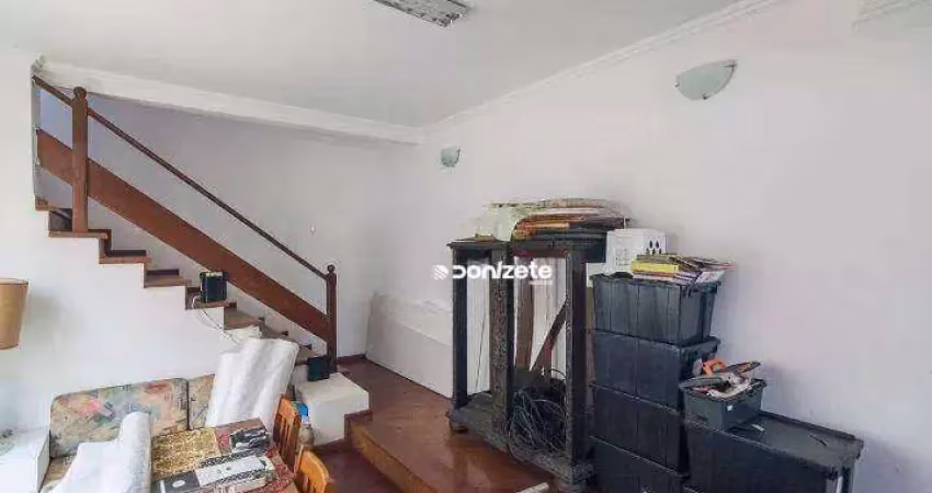 Sobrado com 3 dormitórios, 242 m² - venda por r$ 949.999,99 ou aluguel por r$ 4.661,01/mês - campestre - santo andré/sp