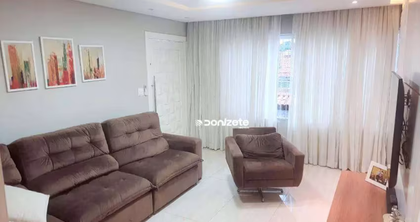 Sobrado à venda, 204 m² por r$ 1.180.000,00 - vila pires - santo andré/sp