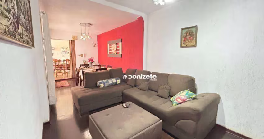 Casa com 3 dormitórios à venda, 108 m² por r$ 649.999,98 - jardim paraíso - santo andré/sp