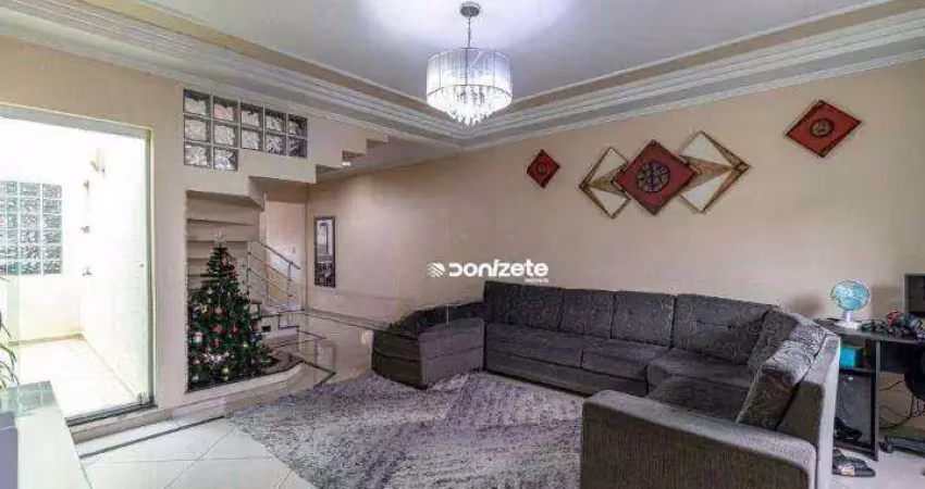 Sobrado com 4 dormitórios à venda, 243 m² por r$ 1.049.999,98 - parque jaçatuba - santo andré/sp