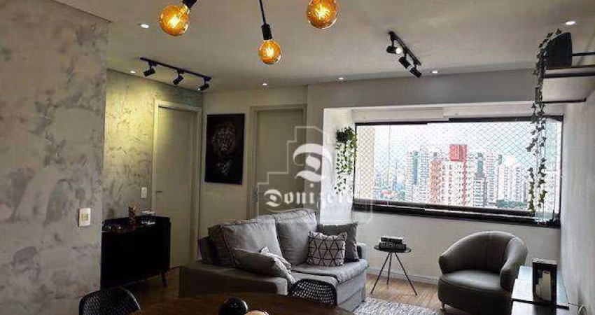 Apartamento, 58 m² - venda por R$ 570.000,00 ou aluguel por R$ 4.126,22/mês - Vila Assunção - Santo André/SP