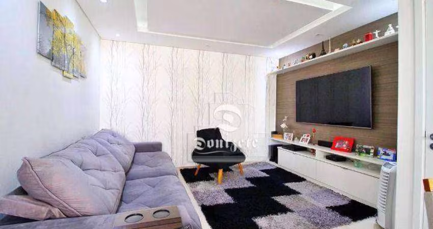 Sobrado com 3 dormitórios à venda, 115 m² por R$ 549.999,99 - Campestre - Santo André/SP