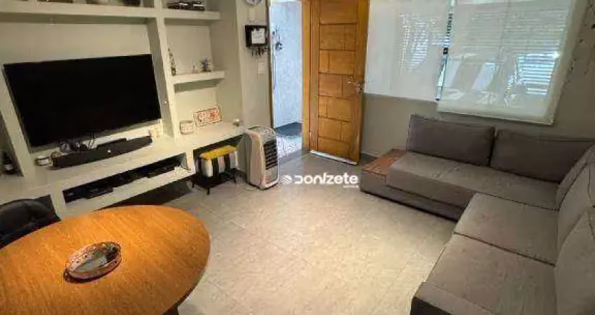 Sobrado com 3 dormitórios à venda, 158 m² por r$ 900.000,00 - vila alzira - santo andré/sp