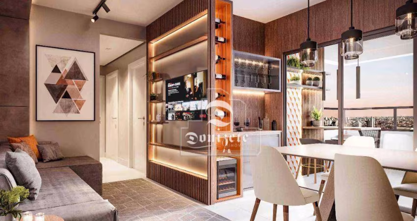 Apartamento com 3 dormitórios à venda, 91 m² por R$ 1.131.000,00 - Campestre - Santo André/SP