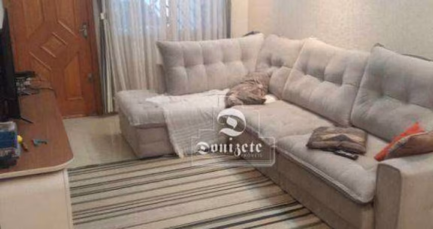 Sobrado com 3 dormitórios à venda, 109 m² por R$ 650.000,00 - Vila Homero Thon - Santo André/SP