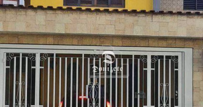 Sobrado com 3 dormitórios à venda, 152 m² por R$ 484.999,99 - Vila Camilópolis - Santo André/SP
