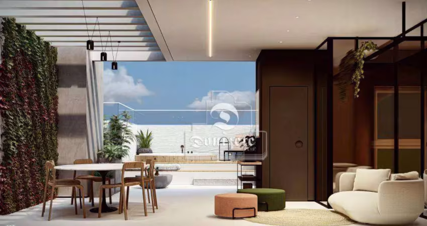 Cobertura com 3 dormitórios à venda, 176 m² por R$ 1.780.000,00 - Vila Valparaíso - Santo André/SP