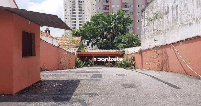 Terreno à venda, 400 m² por r$ 2.198.000,00 - jardim - santo andré/sp