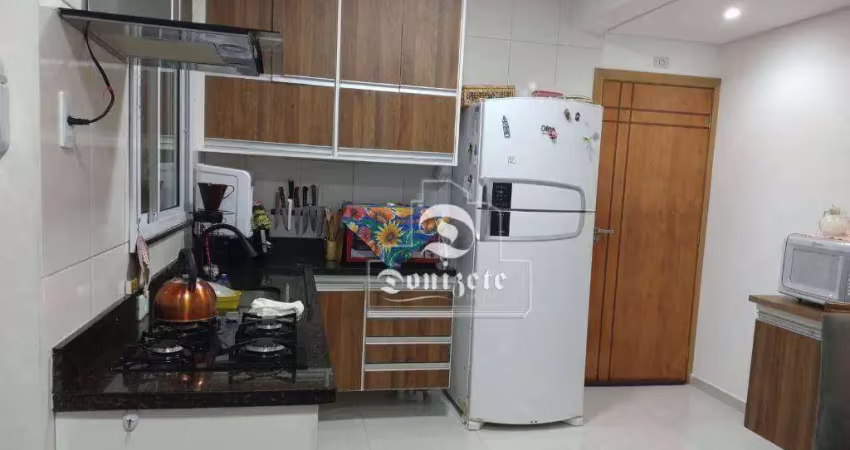 Apartamento à venda, 50 m² por R$ 380.000,02 - Vila Alzira - Santo André/SP
