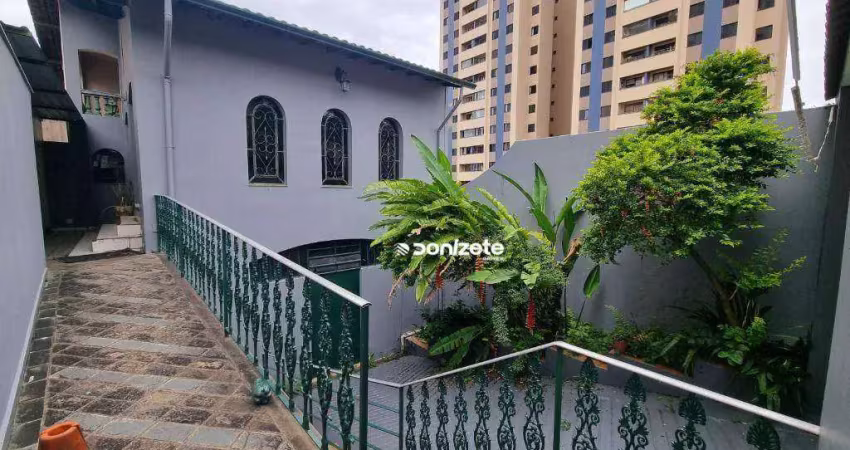 Sobrado para alugar, 547 m² por r$ 13.066,50/mês - vila valparaíso - santo andré/sp