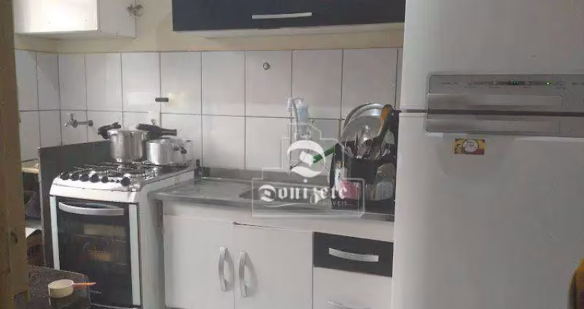 Apartamento com 2 dormitórios à venda, 49 m² por R$ 220.000,02 - Parque das Nações - Santo André/SP