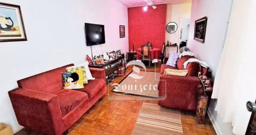 Apartamento à venda, 80 m² por r$ 410.000,00 - centro - santo andré/sp