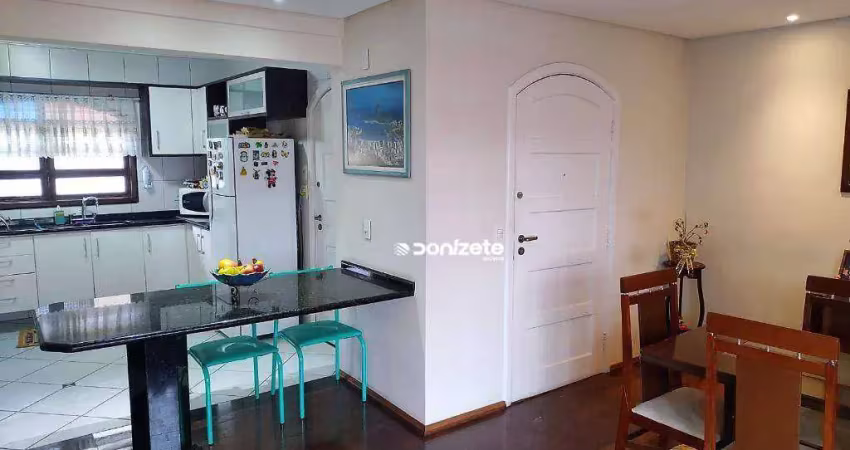 Apartamento com 3 dormitórios à venda, 110 m² por r$ 725.000,00 - jardim - santo andré/sp