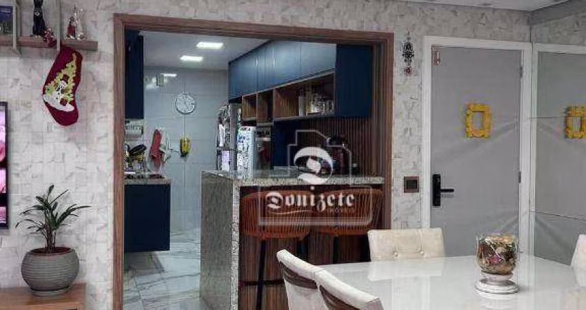 Apartamento á venda no Bairro Jardim em Santo André com 3 dormitórios , lazer completo, com  133 m² por R$ 1.799.999,90