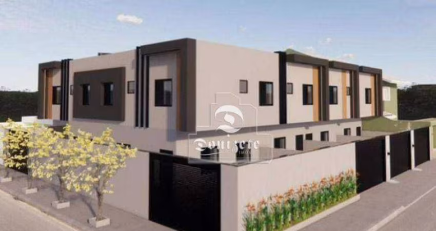 Sobrado com 3 dormitórios à venda, 92 m² por R$ 795.000,00 - Vila Pires - Santo André/SP