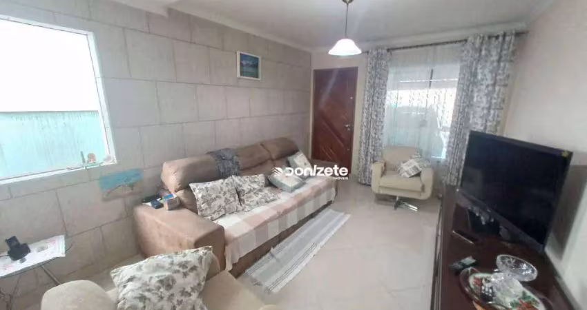 Sobrado com 2 dormitórios à venda, 144 m² por r$ 600.000,00 - vila cecília maria - santo andré/sp