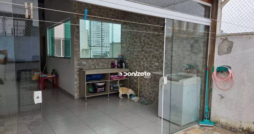 Cobertura à venda, 98 m² por r$ 436.900,00 - vila alice - santo andré/sp