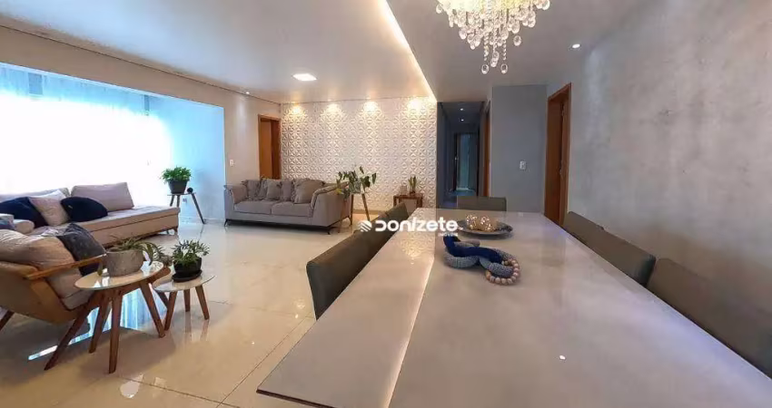 Cobertura com 4 dormitórios à venda, 192 m² por r$ 1.799.999,99 - vila valparaíso - santo andré/sp