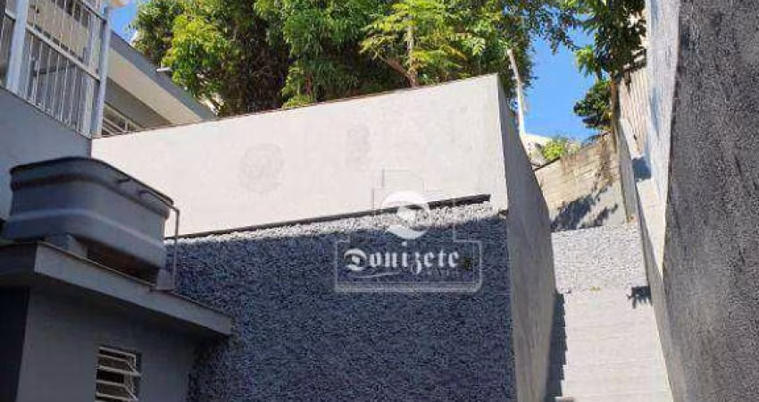 Casa com 4 dormitórios para alugar, 250 m² por R$ 5.480,10/mês - Campestre - Santo André/SP