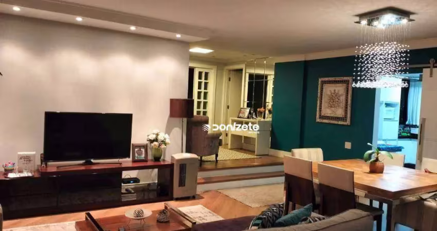 Apartamento com 3 dormitórios à venda, 130 m² por r$ 1.050.000,00 - jardim - santo andré/sp