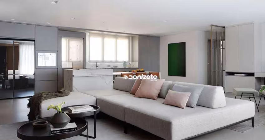 Apartamento com 3 dormitórios à venda, 120 m² por r$ 1.965.000,00 - campestre - santo andré/sp