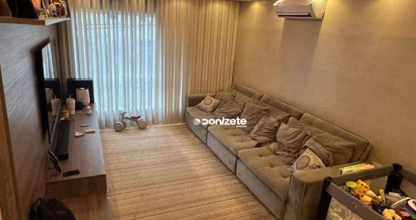 Sobrado com 3 dormitórios à venda, 144 m² por r$ 905.000,00 - vila bastos - santo andré/sp