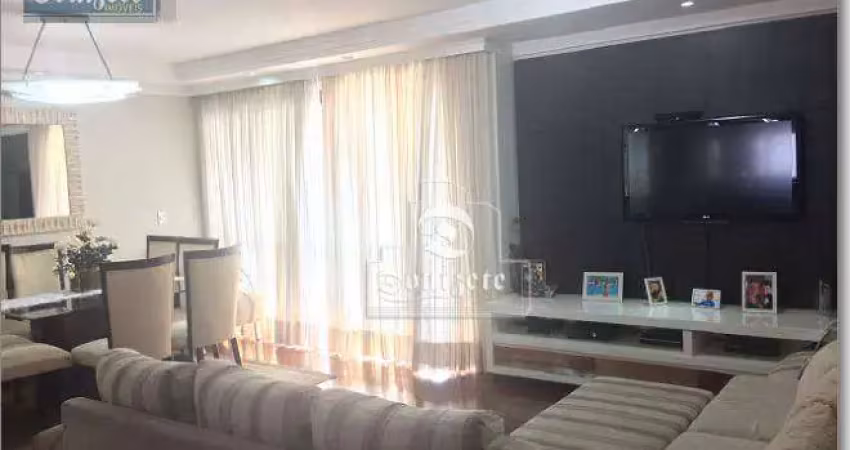 Apartamento com 3 dormitórios à venda, 125 m² por r$ 1.060.000,00 - vila bastos - santo andré/sp