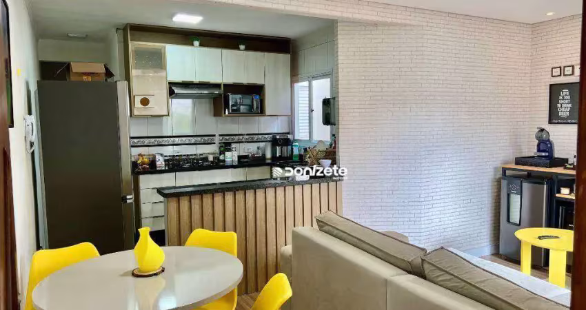 Apartamento com 2 dormitórios à venda, 62 m² por r$ 430.000,00 - vila guiomar - santo andré/sp