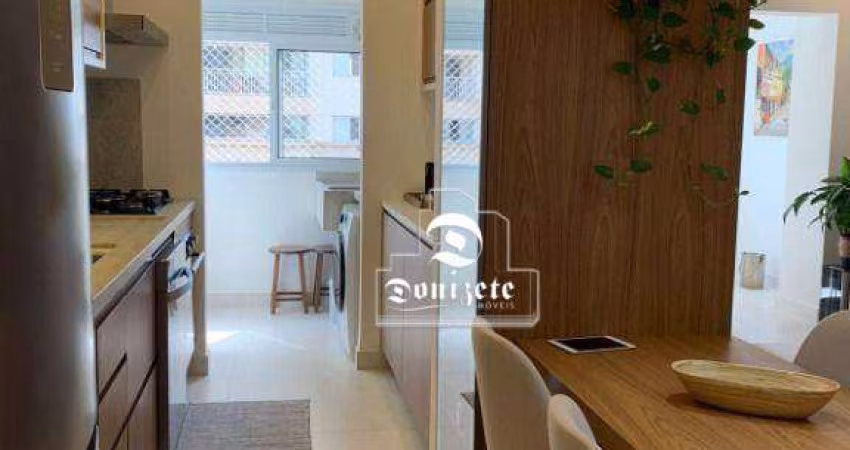 Apartamento com 2 dormitórios à venda, 75 m² por R$ 750.000,00 - Campestre - Santo André/SP