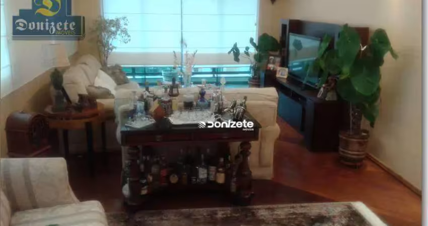 Apartamento à venda, 188 m² por r$ 1.199.996,00 - jardim - santo andré/sp