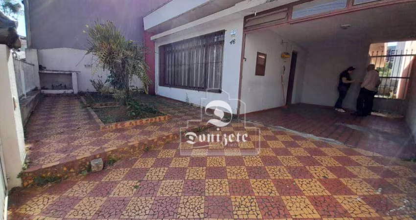 Casa com 3 dormitórios à venda, 138 m² por R$ 799.000,00 - Vila Bastos - Santo André/SP