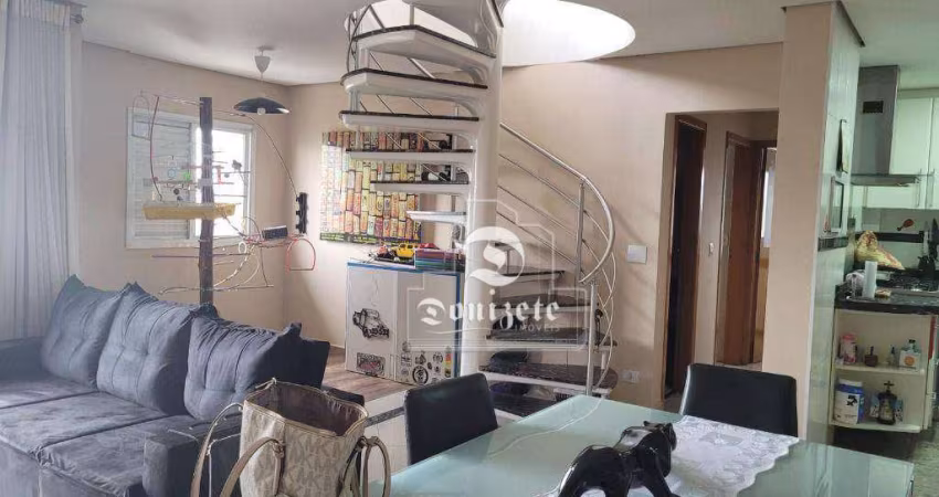 Cobertura com 4 dormitórios à venda, 150 m² por R$ 1.090.000,00 - Jardim - Santo André/SP