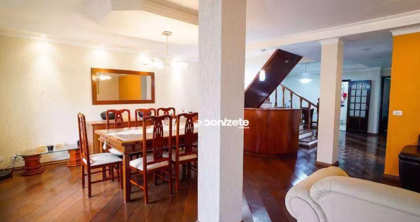 Sobrado com 4 dormitórios à venda, 335 m² por r$ 1.595.000,00 - santa maria - santo andré/sp