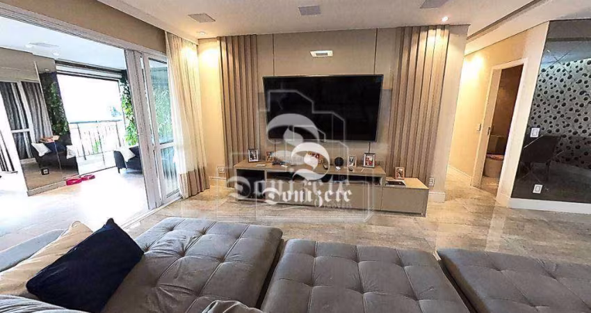 Apartamento com 4 dormitórios à venda, 236 m² por R$ 3.040.000,00 - Jardim Bela Vista - Santo André/SP