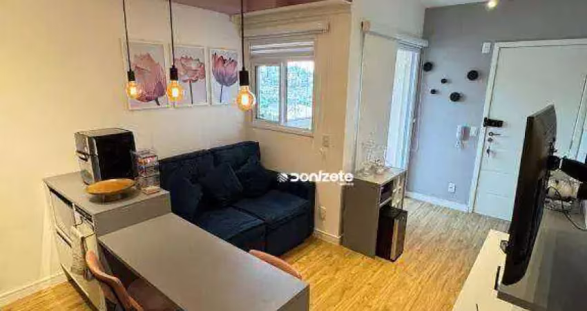 Apartamento com 2 dormitórios à venda, 43 m² por r$ 405.000,00 - campestre - santo andré/sp