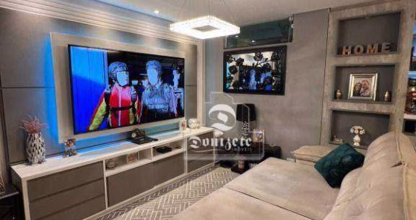 Sobrado com 4 dormitórios, 174 m² - venda por R$ 1.599.998,00 ou aluguel por R$ 8.468,92/mês - Jardim - Santo André/SP