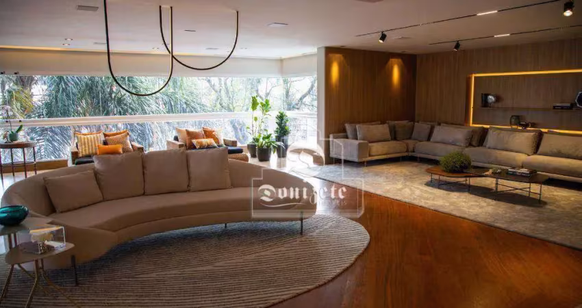 Apartamento alto padrão com 4 dormitórios à venda, 440 m² por R$ 5700.000,00- Jardim - Santo André/SP