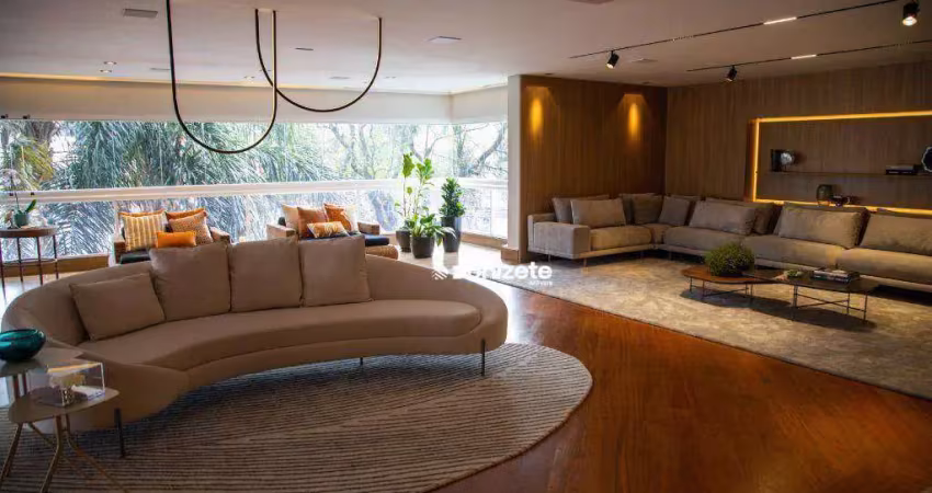 Apartamento alto padrão com 4 dormitórios à venda, 440 m² por r$ 5700.000,00- jardim - santo andré/sp