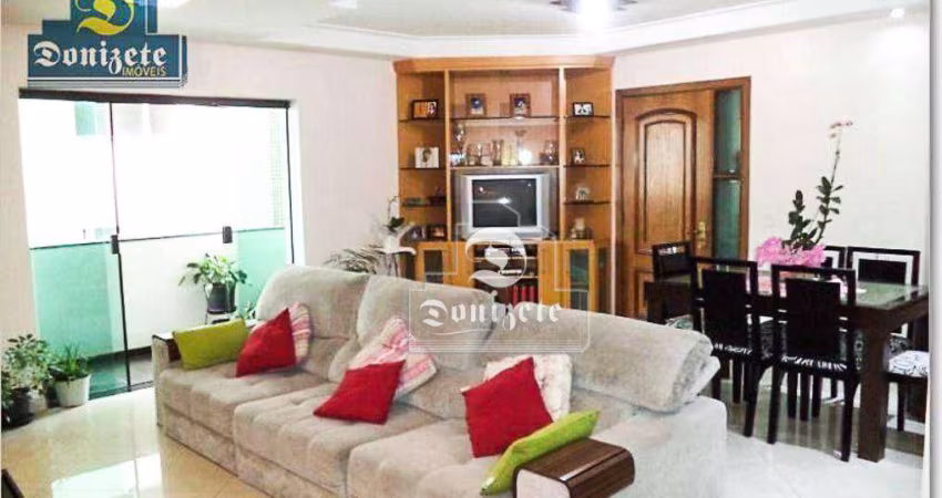 Apartamento com 4 dormitórios à venda, 155 m² por R$ 780.000,00 - Vila Bastos - Santo André/SP