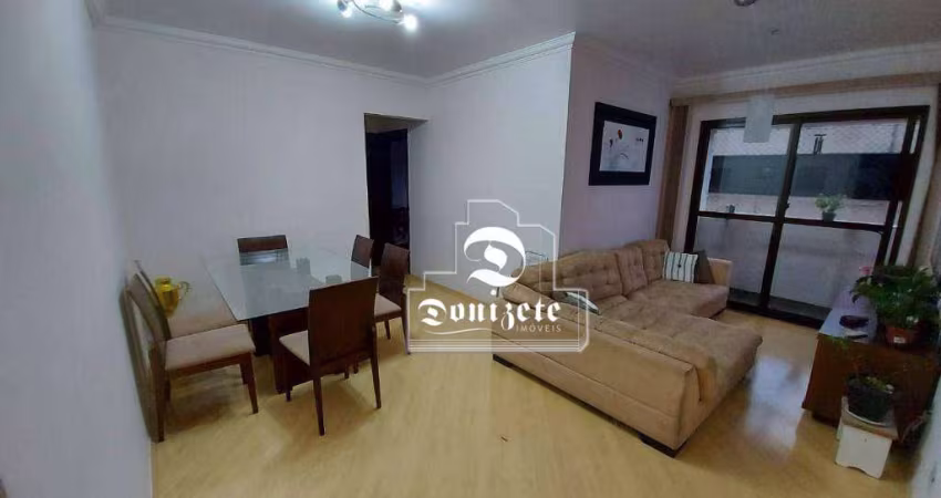 Apartamento com 3 dormitórios à venda, 75 m² por R$ 488.000,00 - Vila Apiaí - Santo André/SP