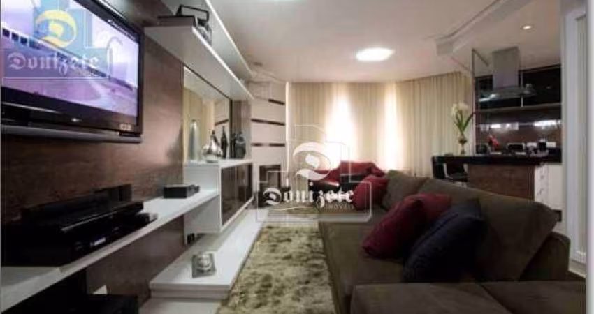 Apartamento Duplex com 1 dormitório à venda, 86 m² por R$ 1.219.000,00 - Jardim - Santo André/SP