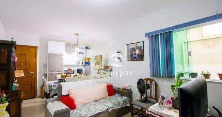 Apartamento com 3 dormitórios à venda, 68 m² por R$ 428.000,00 - Vila Alzira - Santo André/SP