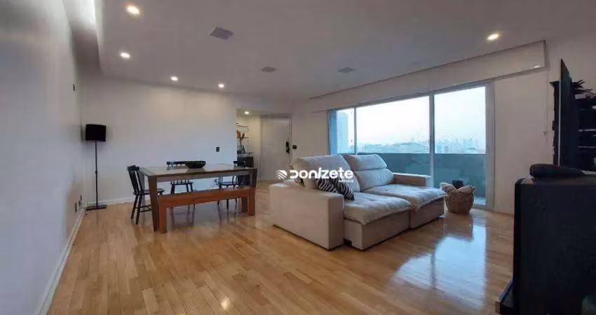 Apartamento com 3 dormitórios à venda, 190 m² por r$ 1.349.999,99 - vila valparaíso - santo andré/sp