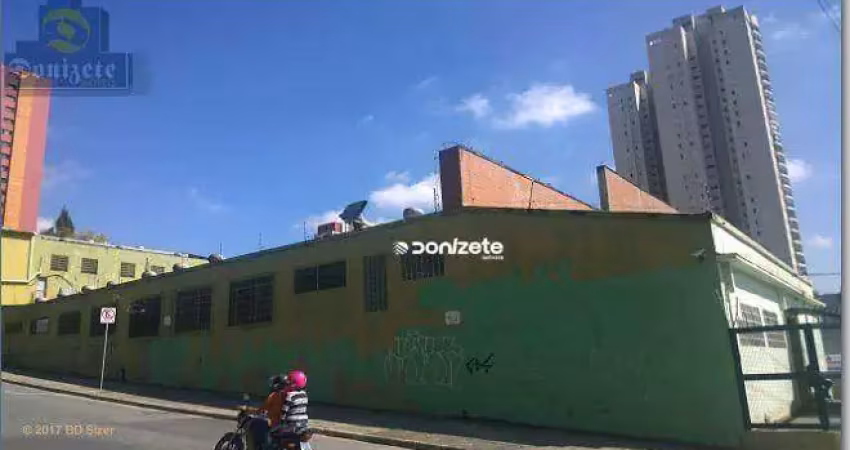 Galpão à venda, 2750 m² por r$ 12.000.000,00 - jardim - santo andré/sp
