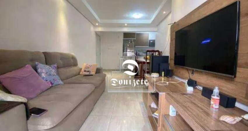 Apartamento com 3 dormitórios à venda, 66 m² por R$ 440.000,00 - Vila Metalúrgica - Santo André/SP